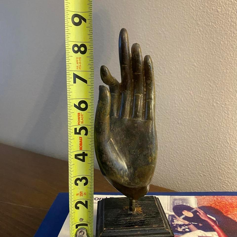 Vintage Brass Bronze Sculpture Root 69d7 7