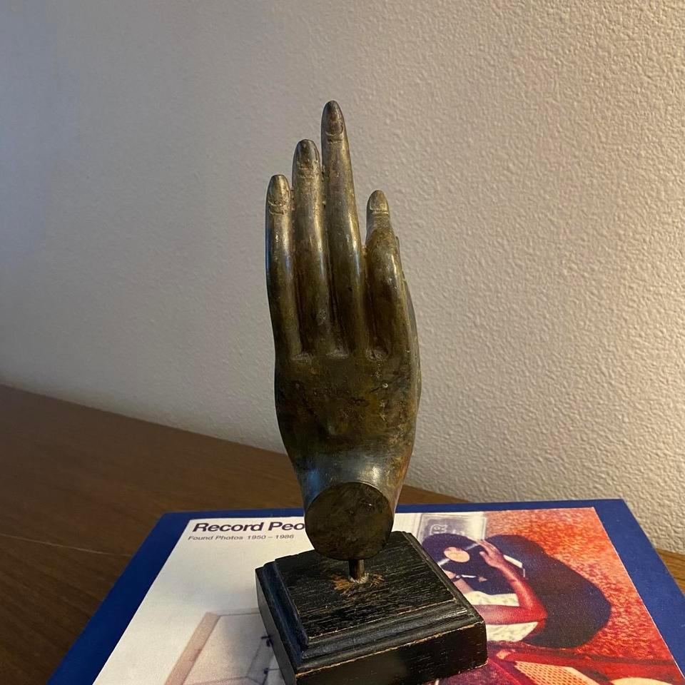 Vintage Brass Bronze Sculpture Root 69d7 4