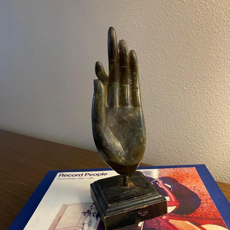 Vintage Brass Bronze Sculpture Root 69d7 2