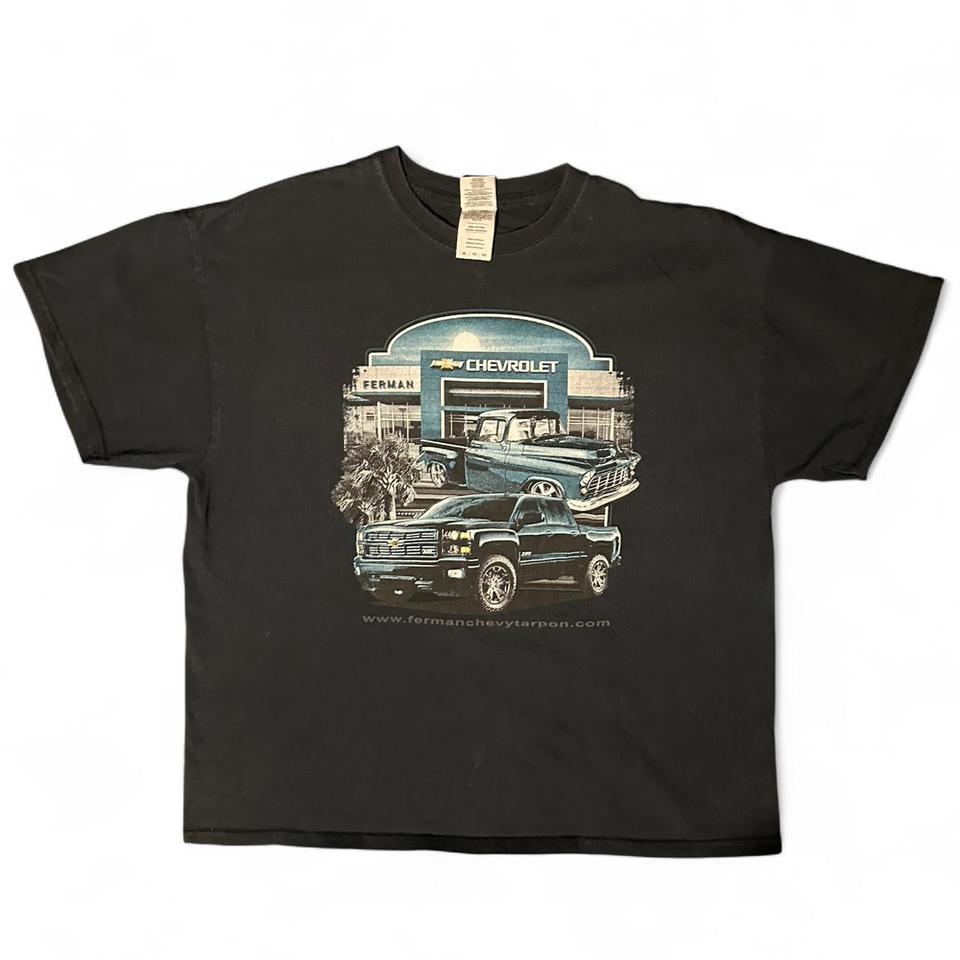 Black Vintage Chevy Silverado T Shirt