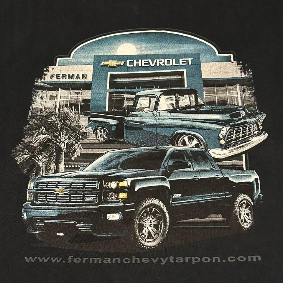 Black Vintage Chevy Silverado T Shirt 4