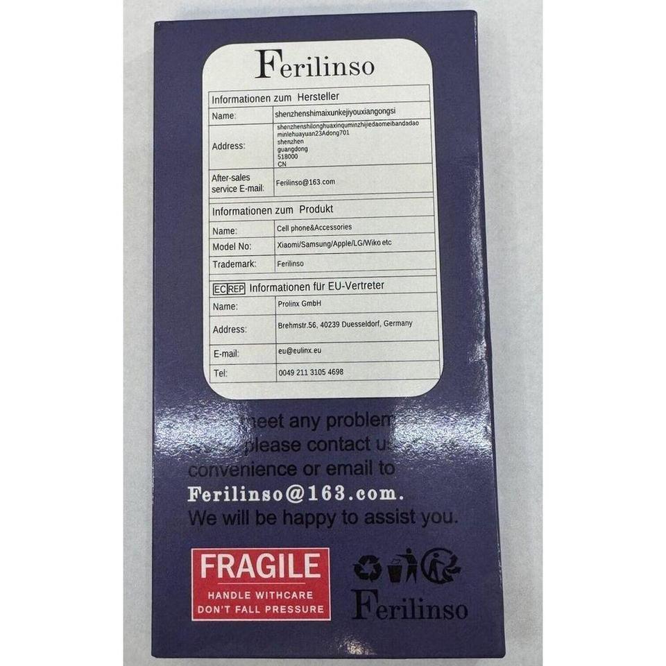 Ferilinso 3pk Tempered Glass Screen Dada 3
