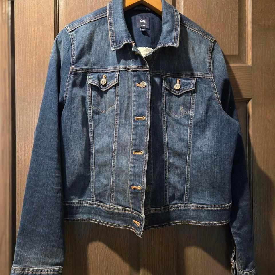 Upcycled Gap Blue Denim Jacket 48f6 2