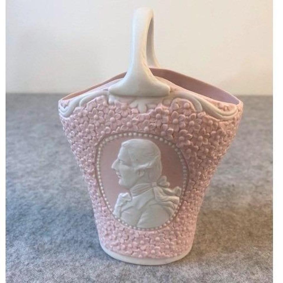 Ucagco Pink Jasperware Style Porcelain