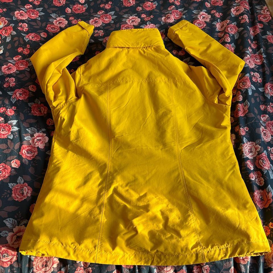 Bright Yellow Lands End Raincoat F7df 6