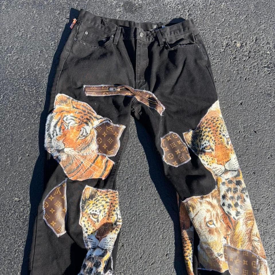 11 Lv Patchwork Denim E132 2