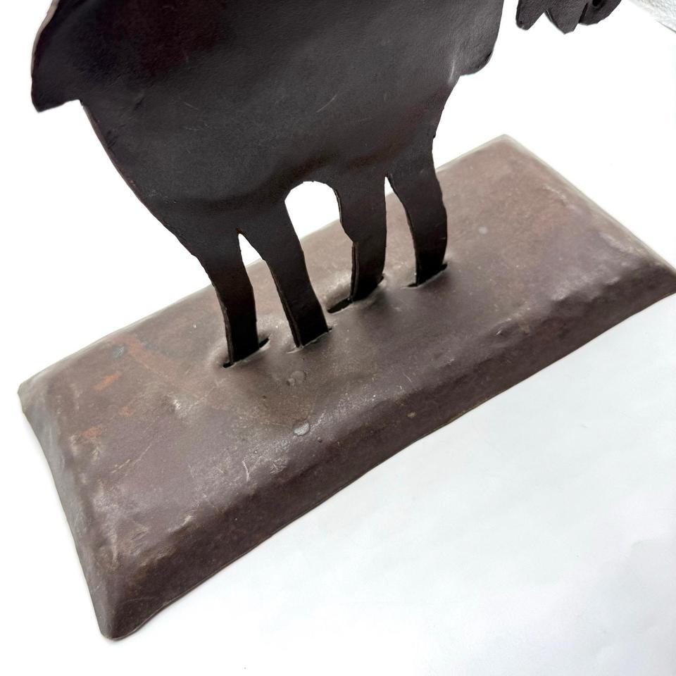 Rustic Metal Moose Menorah Cd81 7