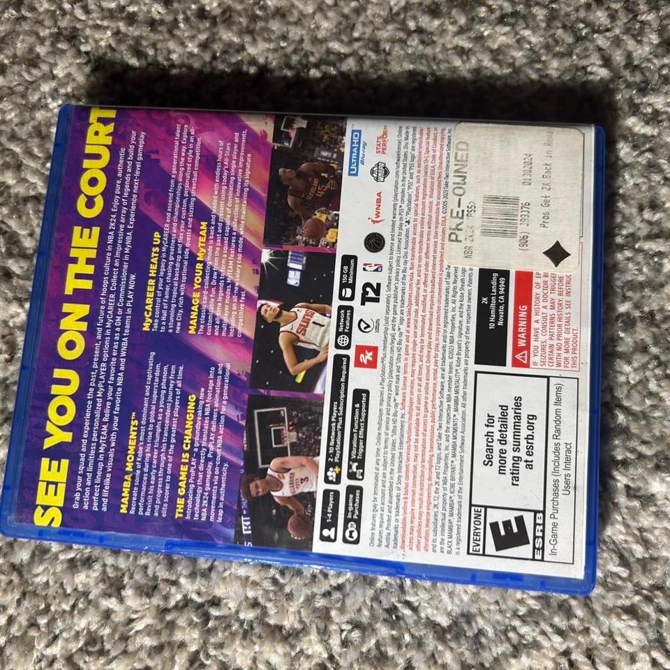 Nba 2k24 Ps5 Game Basketball A6c0 3