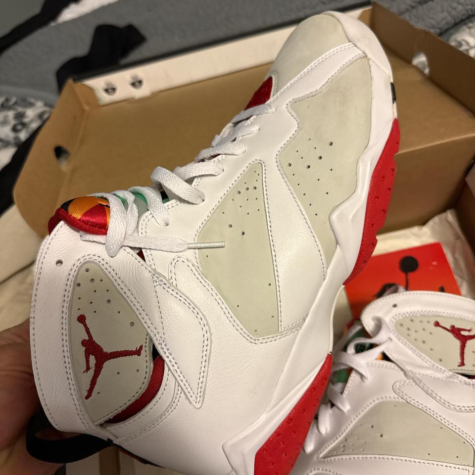 Jordan White And Red Trainers 5014 2