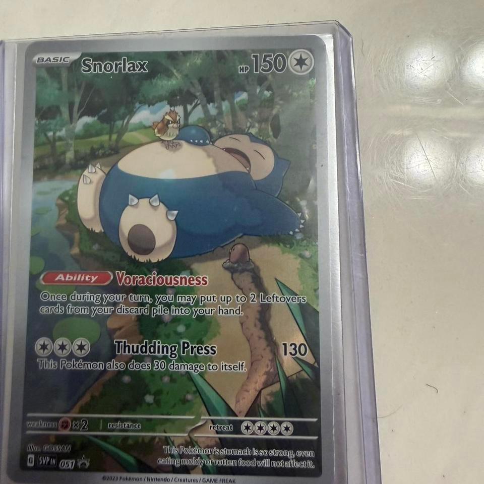 Snorlax V Fa1 150151 Pokemon D241