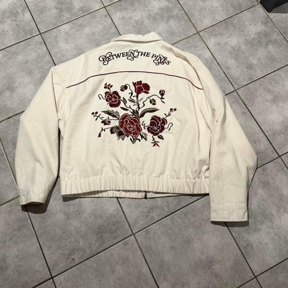 Pacsun Rose Bomber Jacket Xl F98c 2
