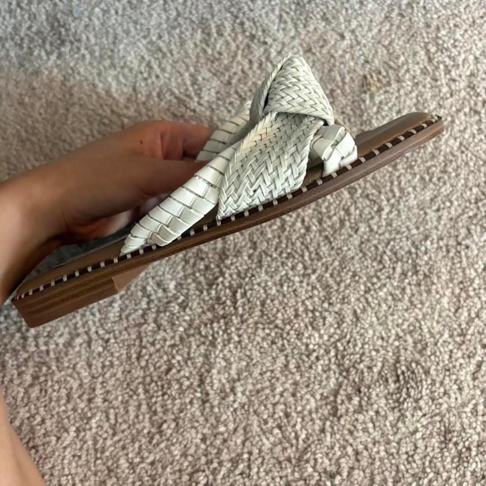 Steve Madden White Sandals Size 6d58 2