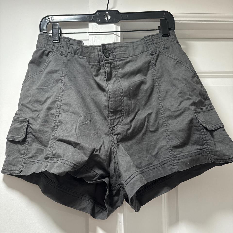 Cargo Dark Grey Shorts High