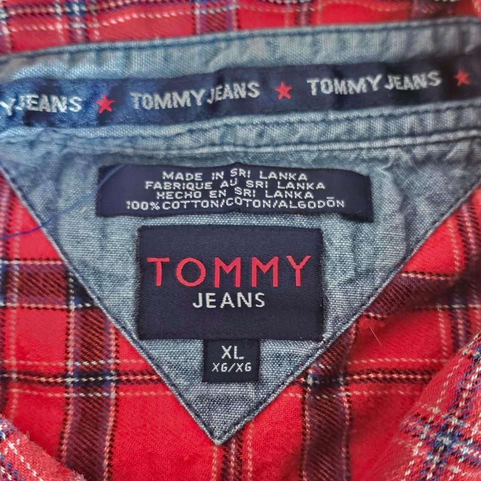 Xl Tommy Jeans Flannel With Ad61 3