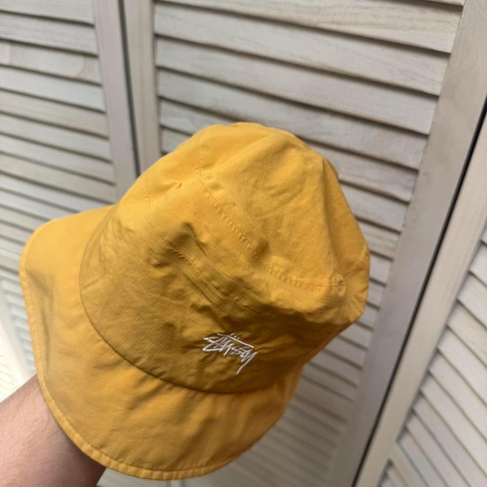 Stussy Yellow Bucket Hat Skatewear 8fce 3