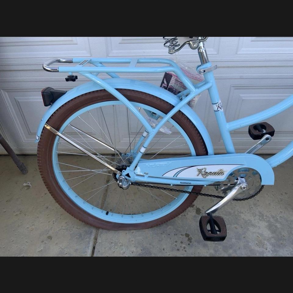 Blue Huffy Beach Cruiser Bike 2b5e 2