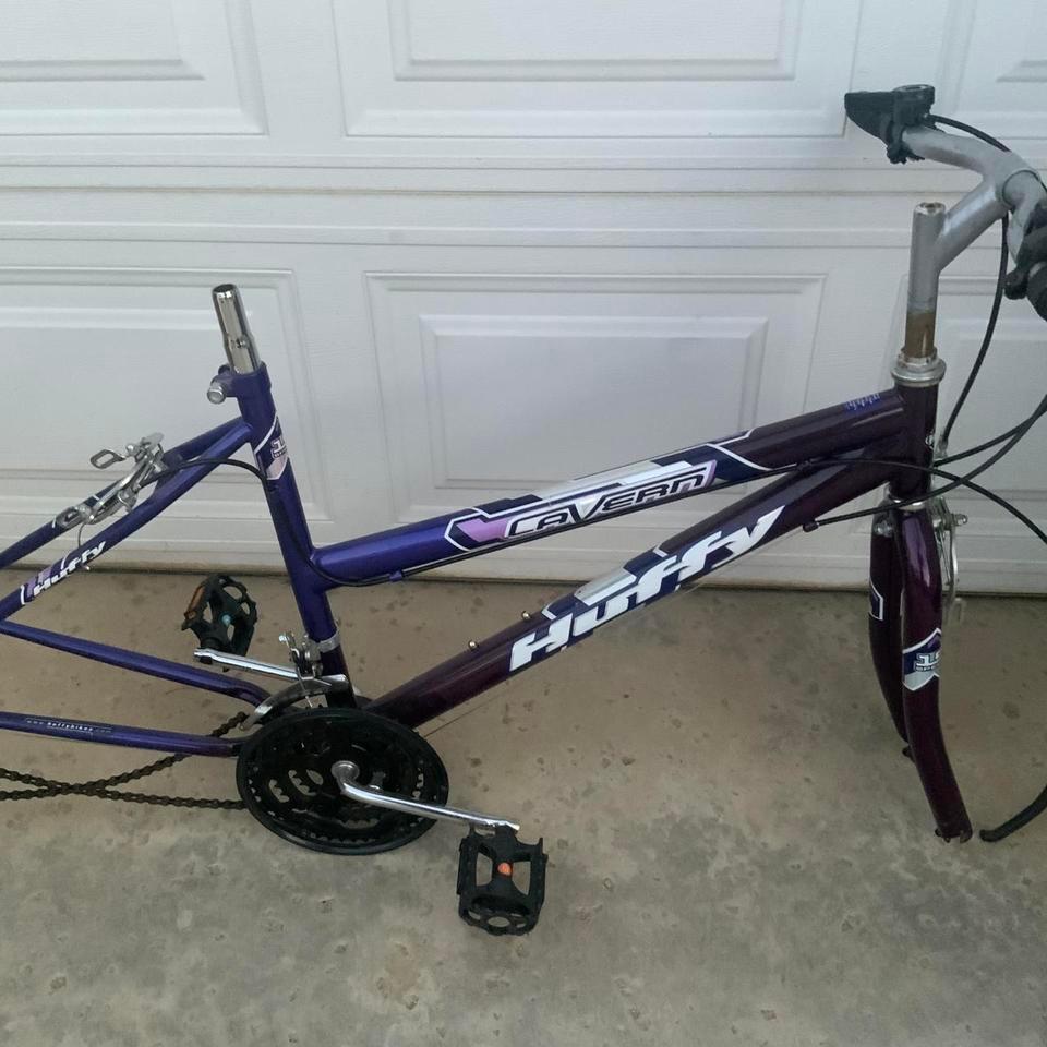 Purple Huffy Cavern Mountain Bike A2d4 8