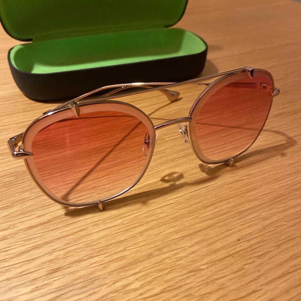 Pink Gradientombre Sunglasses From Dualens