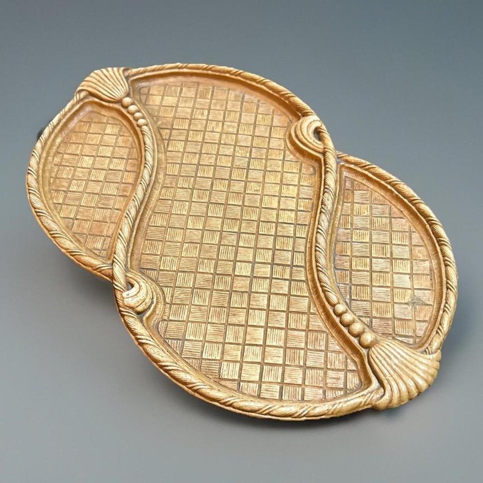 Tray Trinkets Mid Century Faux 8bae 4