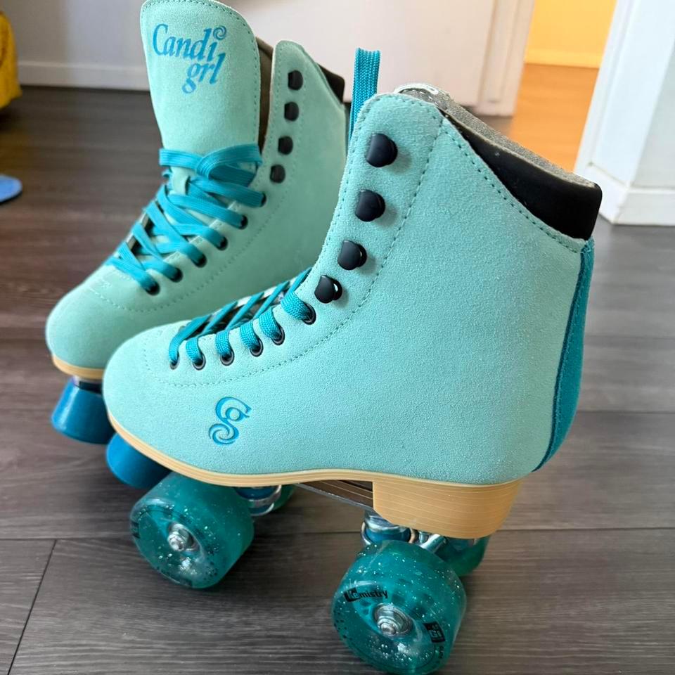 Candi Grl Blue Roller Skates 57bd