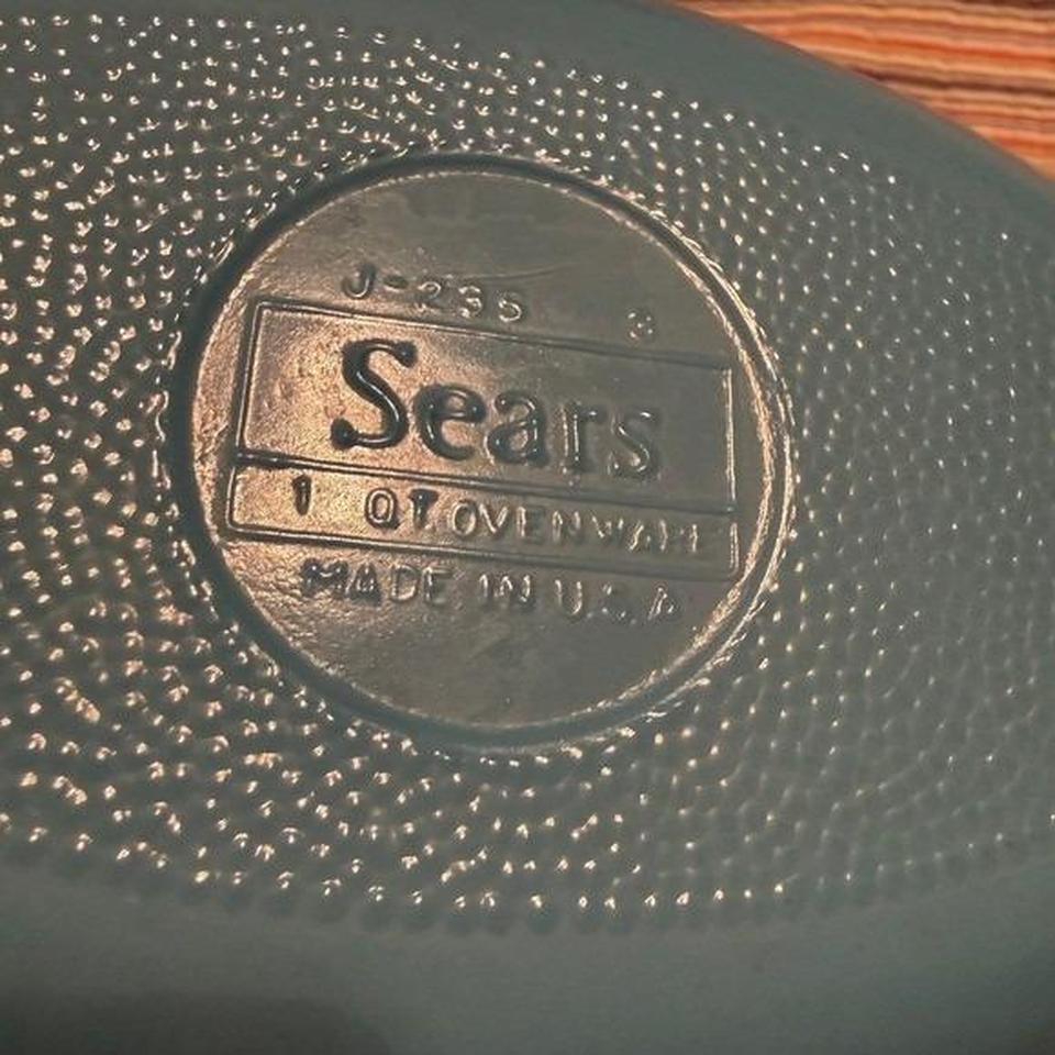 Vintage Sears 1 Qt Ovenware 5