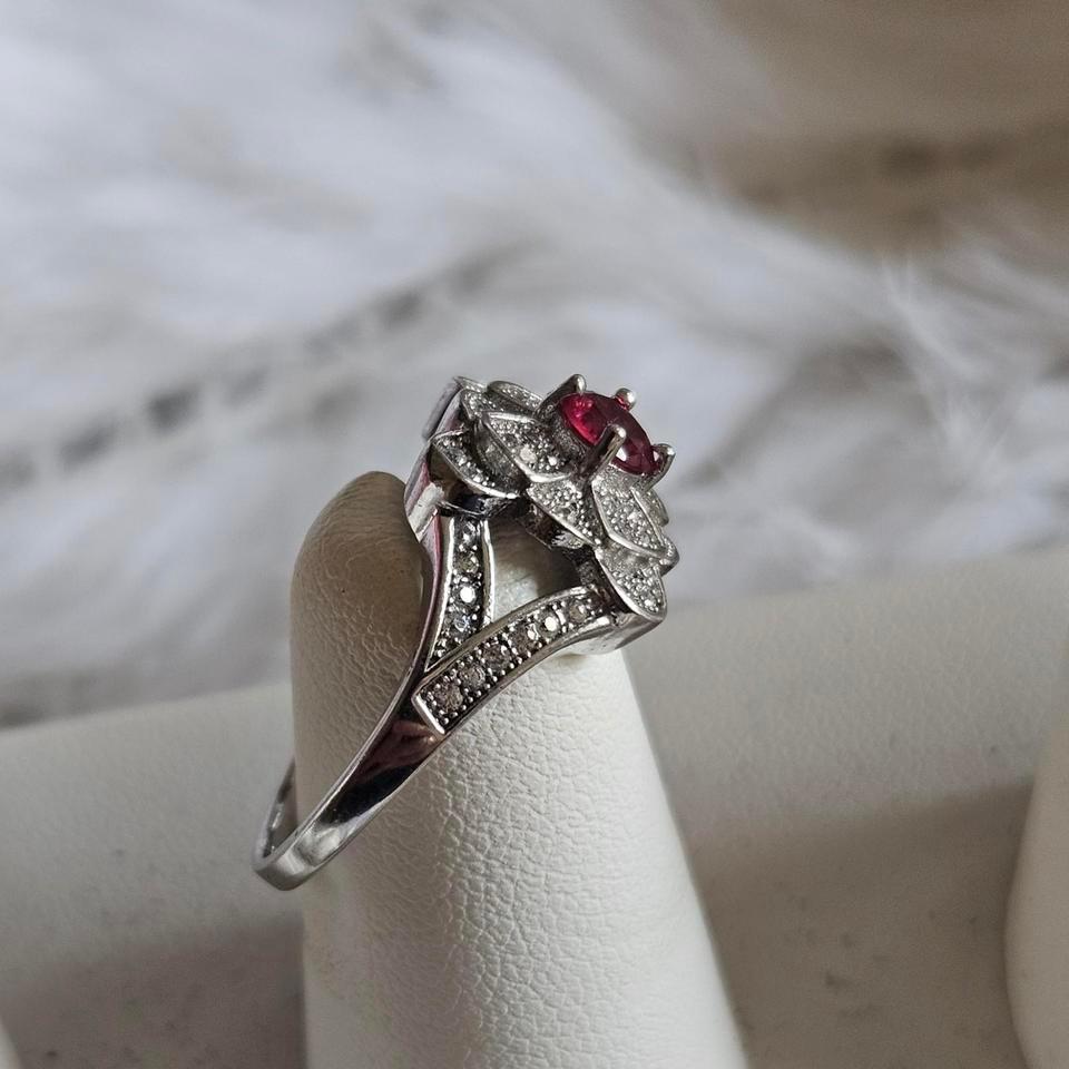 Ruby Zirconia Cubic Zirconia Size Ff2e 2