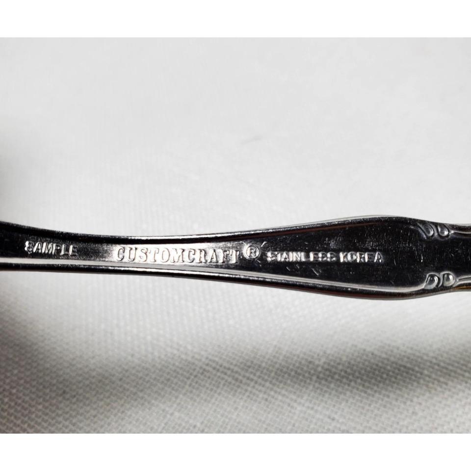 Vtg Customcraft Stainless Steel Teaspoon 20e5 2