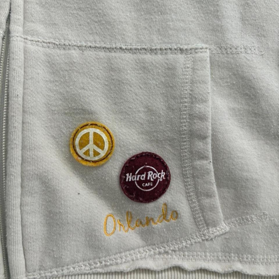 Hard Rock Cafe Cream Zip 60d7 3