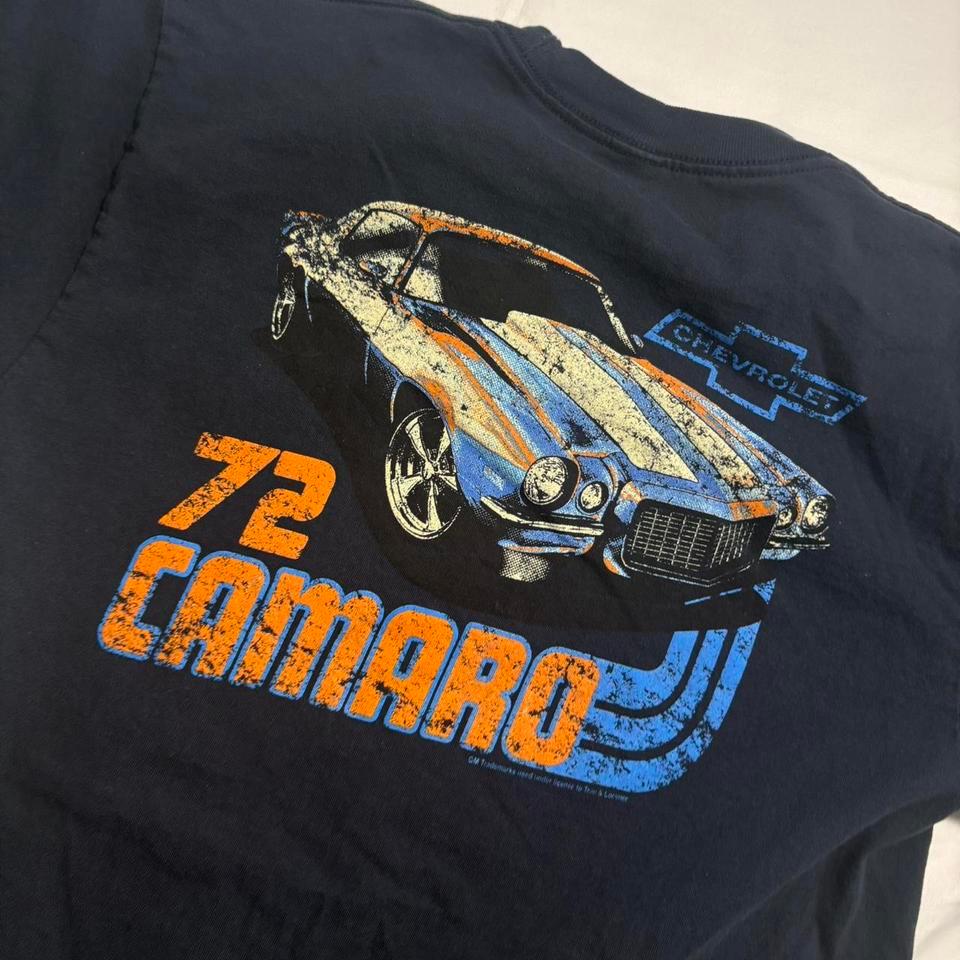 Chevrolet Camaro Black T Shirt Size 6777