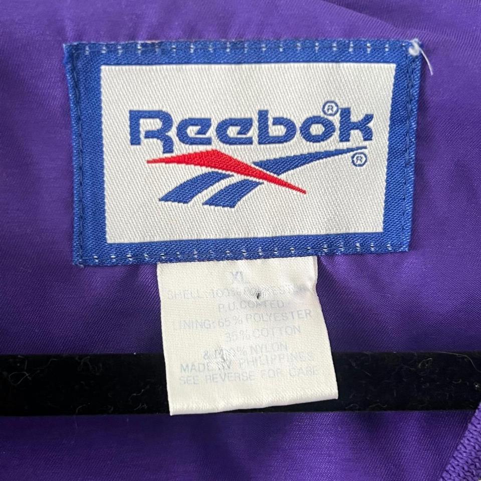 Vtg Reebok Washington Huskies Pullover B66d 3