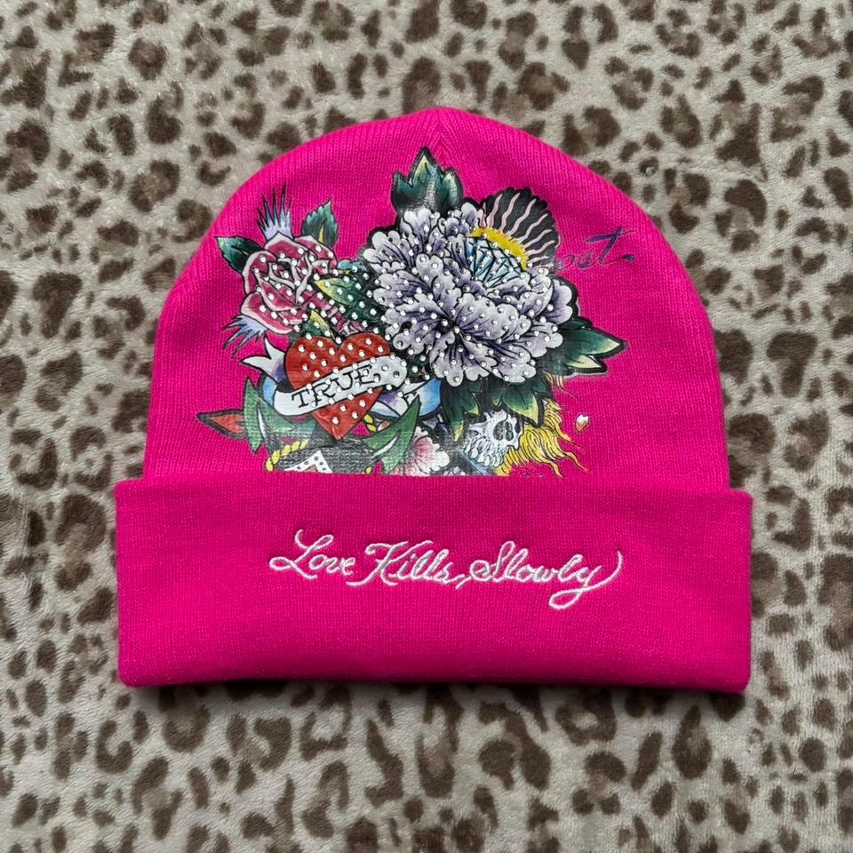 Hot Pink Ed Hardy Beanie 48fe