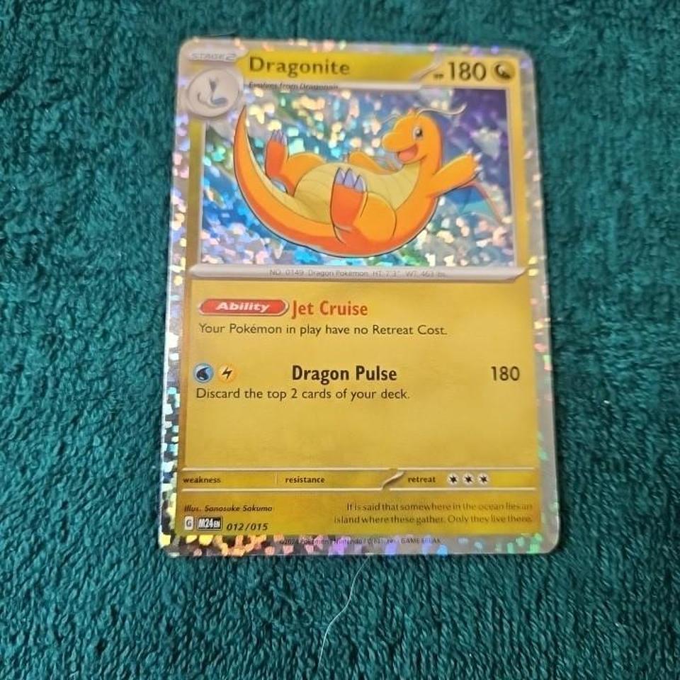 Pokemon Dragonite Confetti Holo 1215 2c24