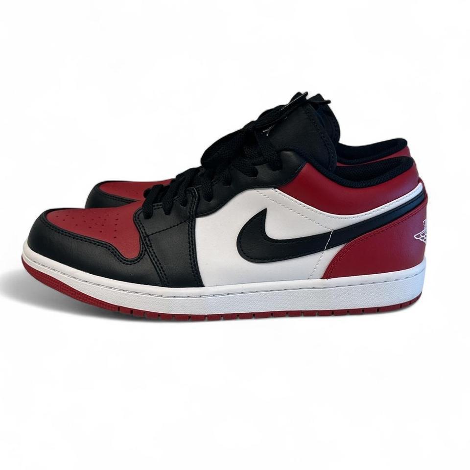 Jordan 1 Low Bred Toe 2