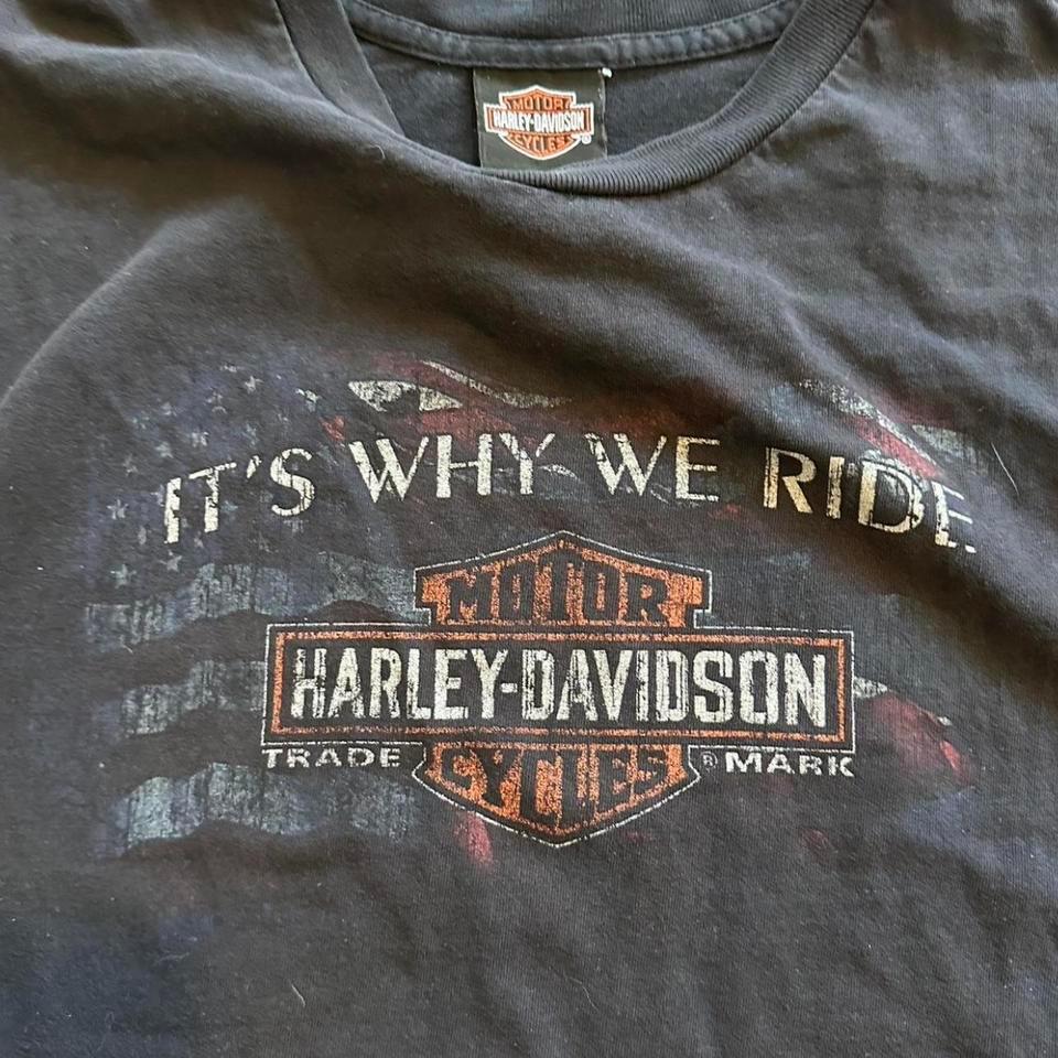 Vintage 2000s Harley Davidson Skull 06c6