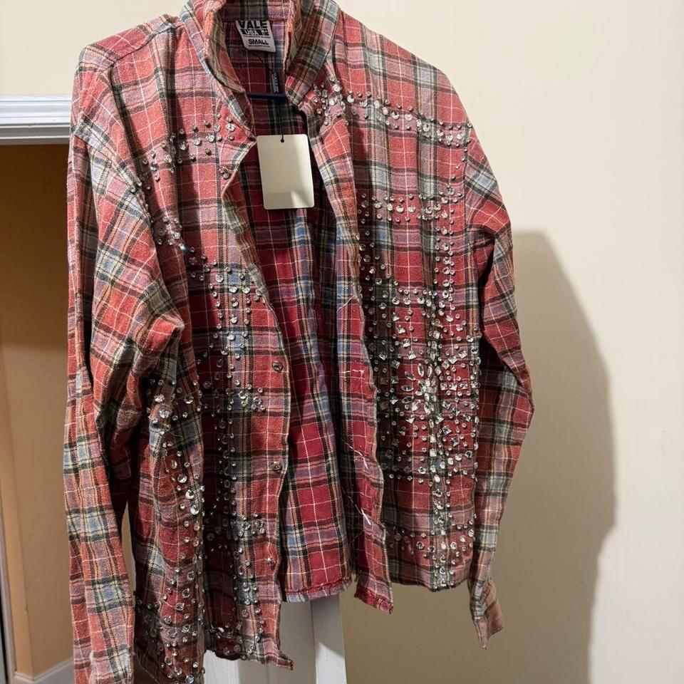 Mens Vale Flannel Red And 2