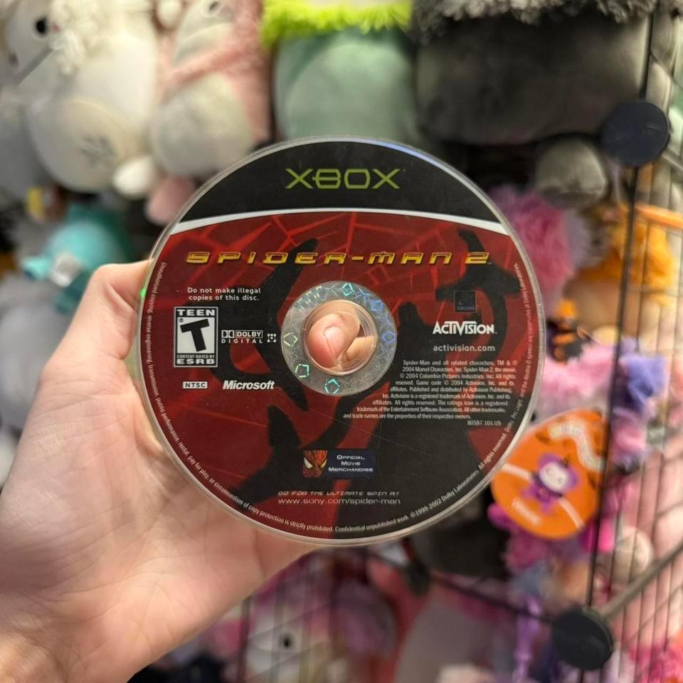Spider Man 2 Microsoft Xbox Disc