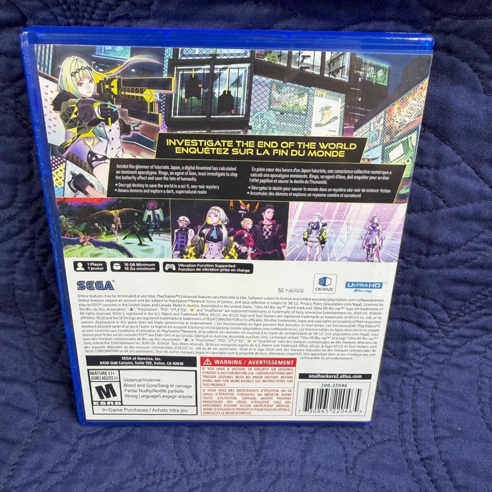 Soul Hackers 2 Sony Playstation 78de 2