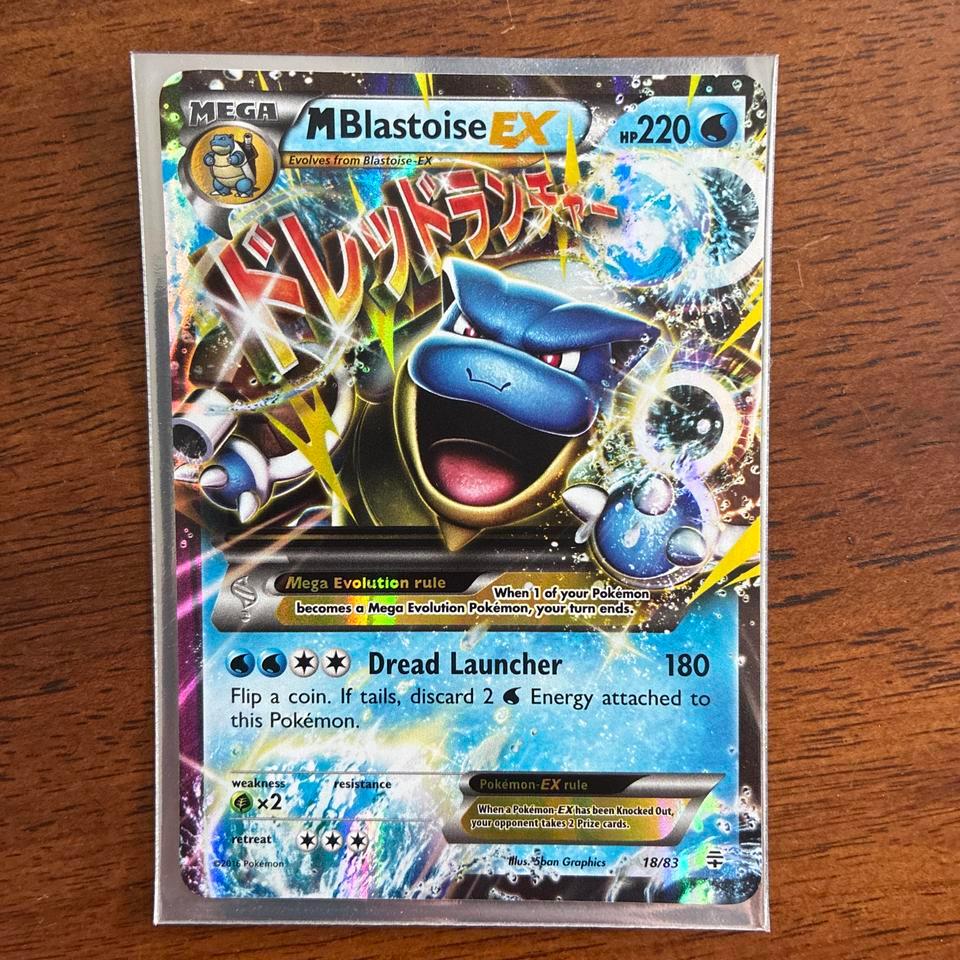 Mega Blastoise Ex 1883 Silver B6b6 2