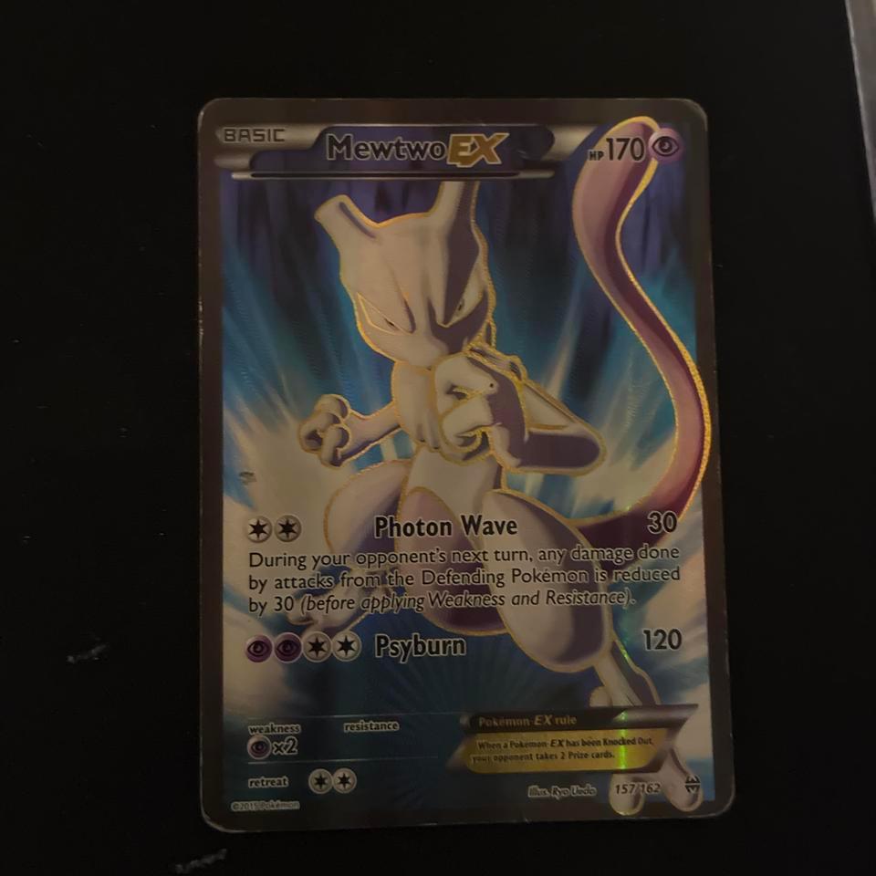 Mewtwo Ex 157162 Holo Rare Bd9e 4