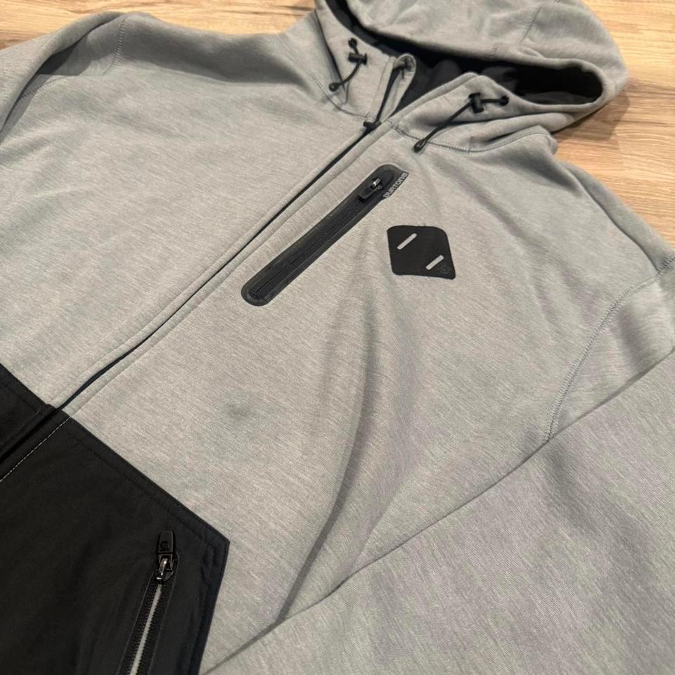 Very Nice Burton Grey Zip 7576 2