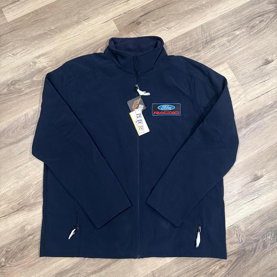Vintage Y2k Navy Ford Racing 9f4c