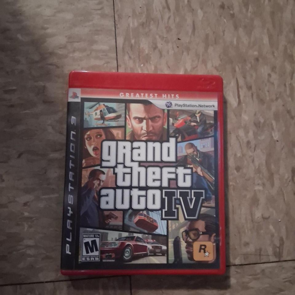 Gta Iv Ps3 Game With 625b