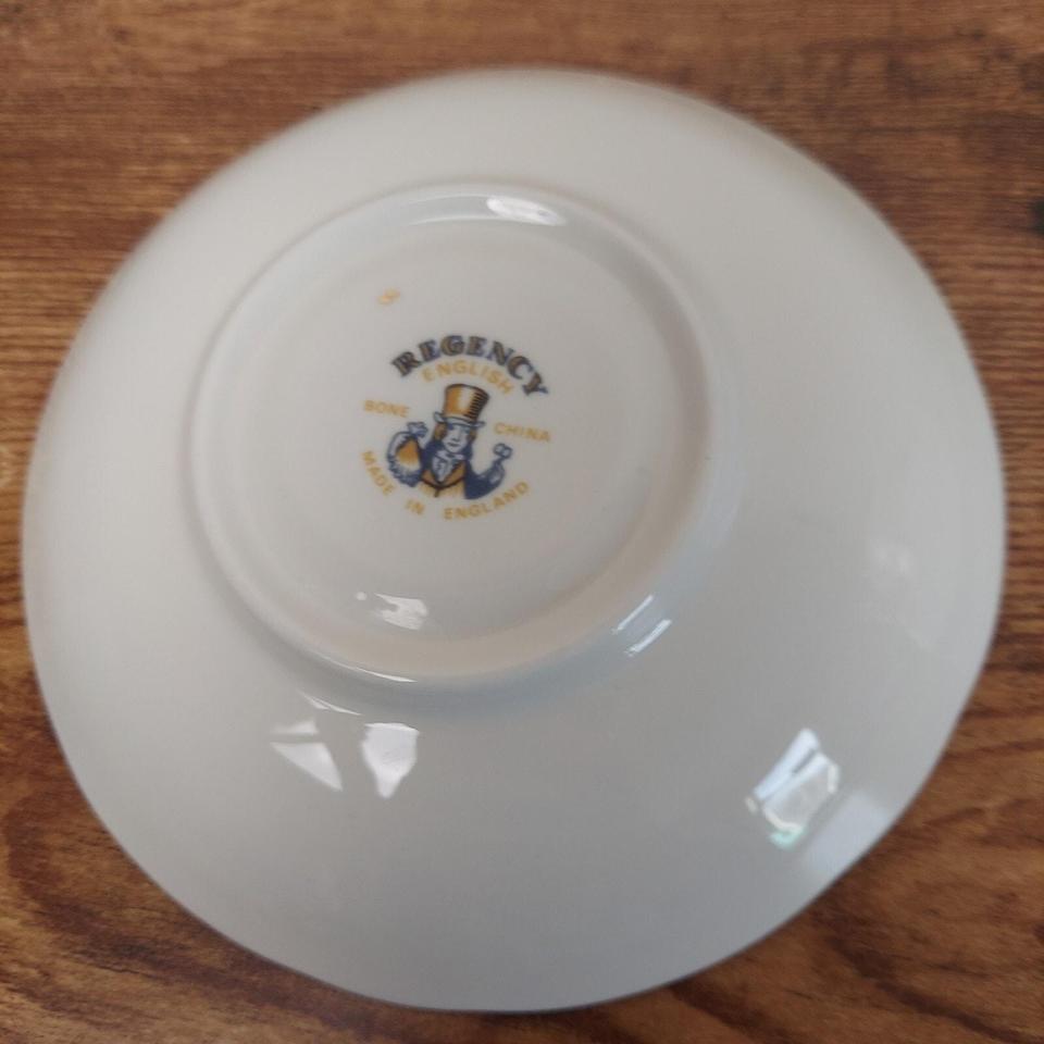 Teacup Saucer Regency Fine Bone Effd 4