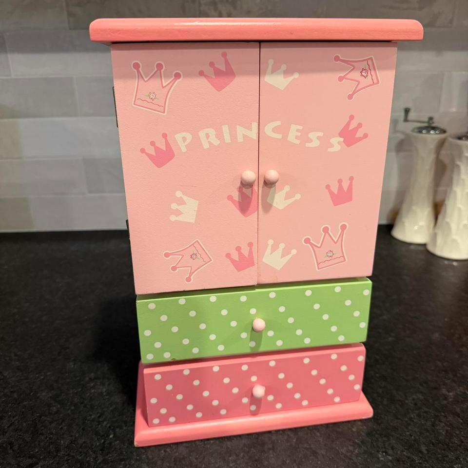 Y2k Princess Jewelry Box Storage