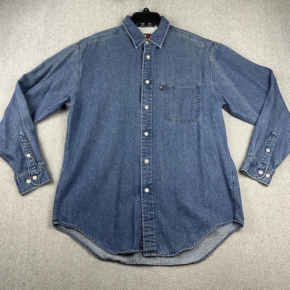 Tommy Jeans Shirt Mens Medium 651b