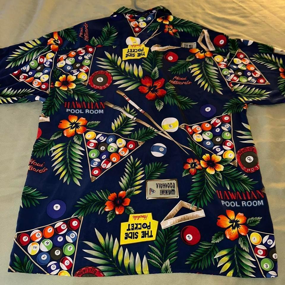 Hawaiian Pool Room Shirt With 4