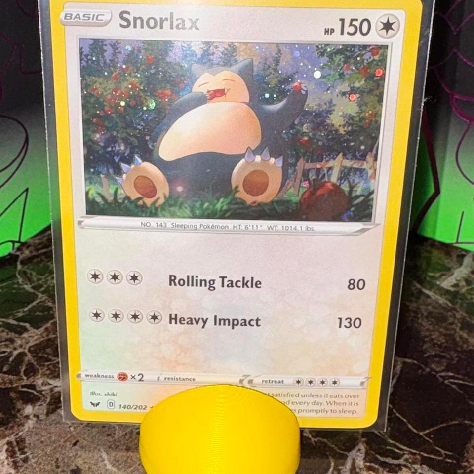 Pokemon Snorlax Holo Nm Condition Dcb1