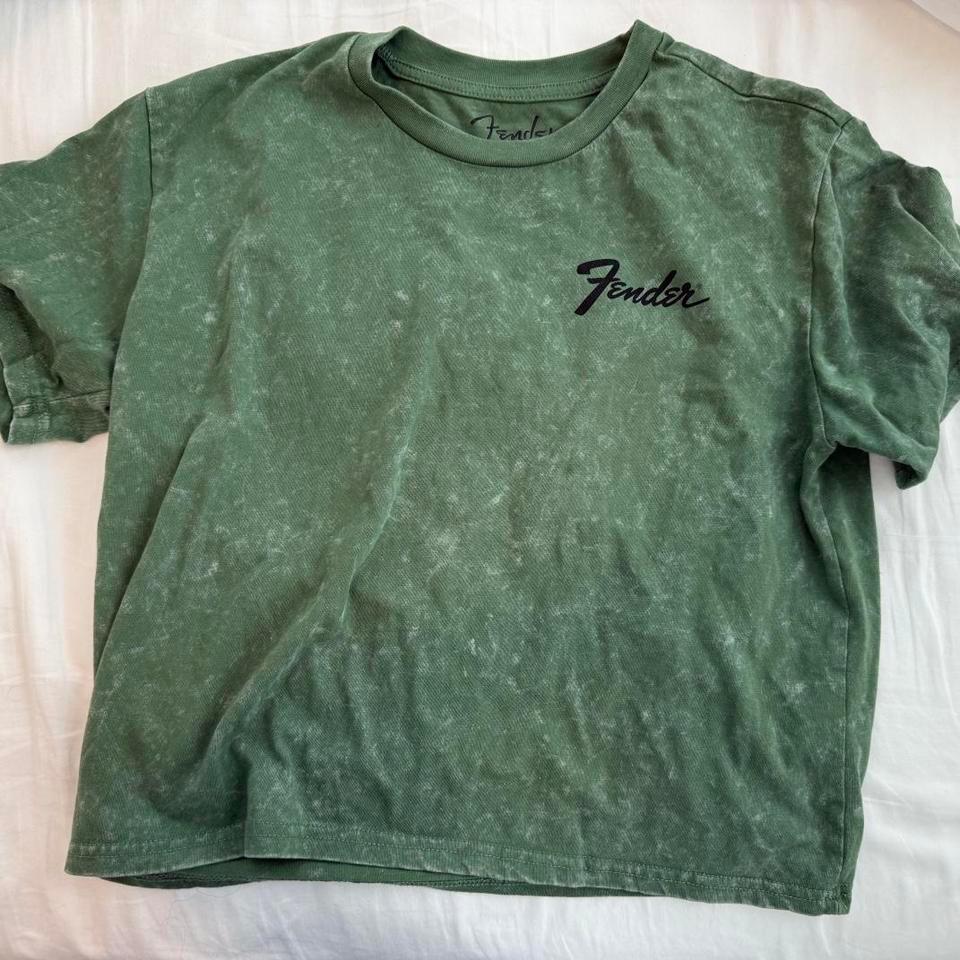 Green Fender Graphic Summer Tee D70a 4
