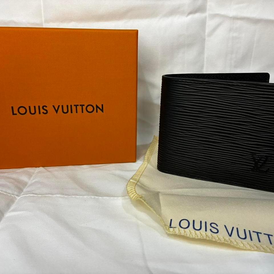 Black Leather Bifold Wallet 1fa8