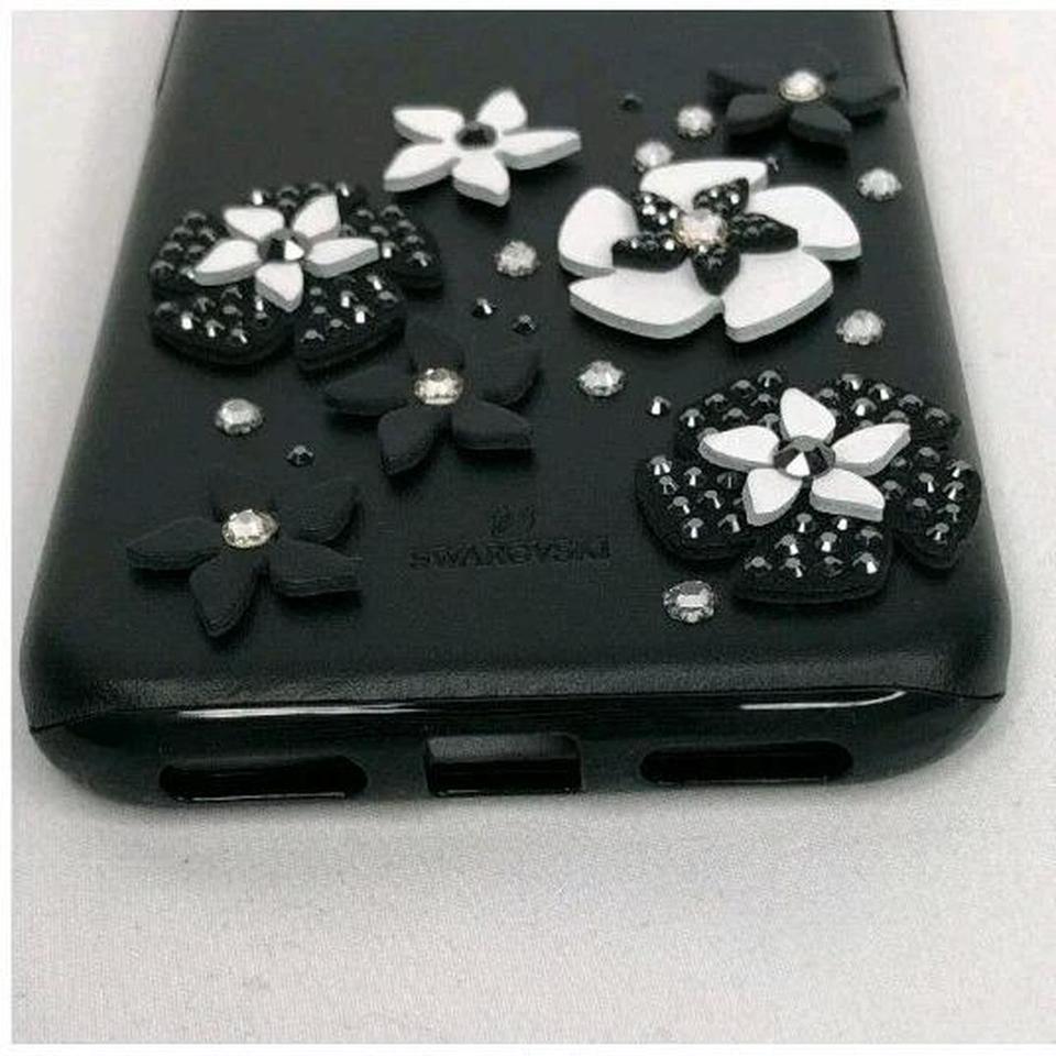 Swarovski Black Floral Crystal Iphone 20b3 6